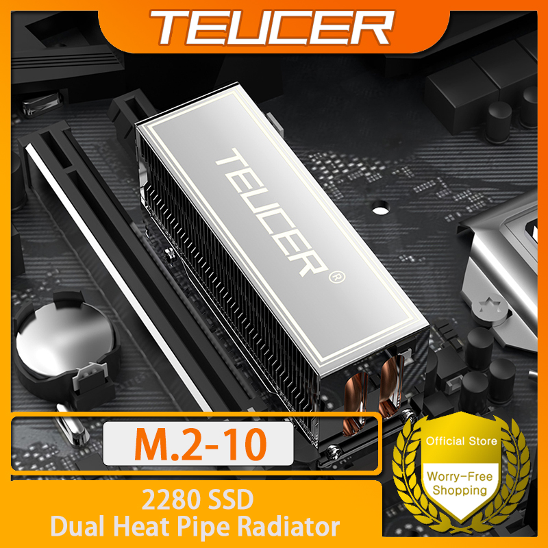 M2 Heatsink Cooler - TEUCER M.2 SSD dissipateur de chaleur