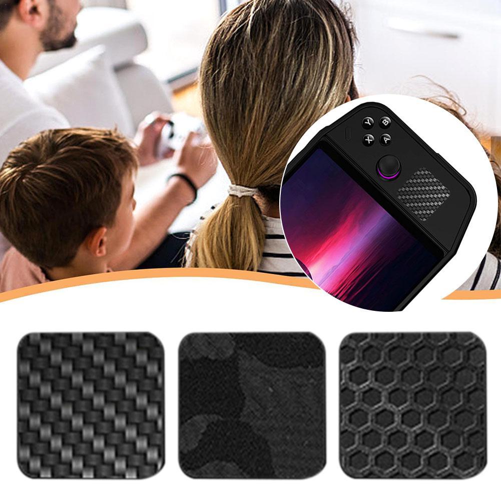 Gaming Handheld Accessories - Autocollants à motifs en fibre de