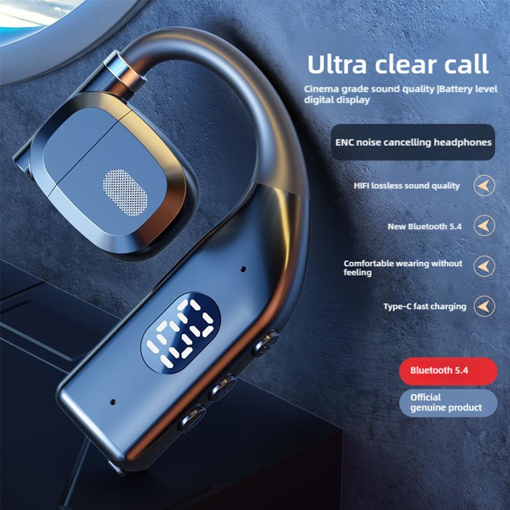 Gaming Accessories Headset - Écouteurs sans fil Bluetooth 5.4 avec