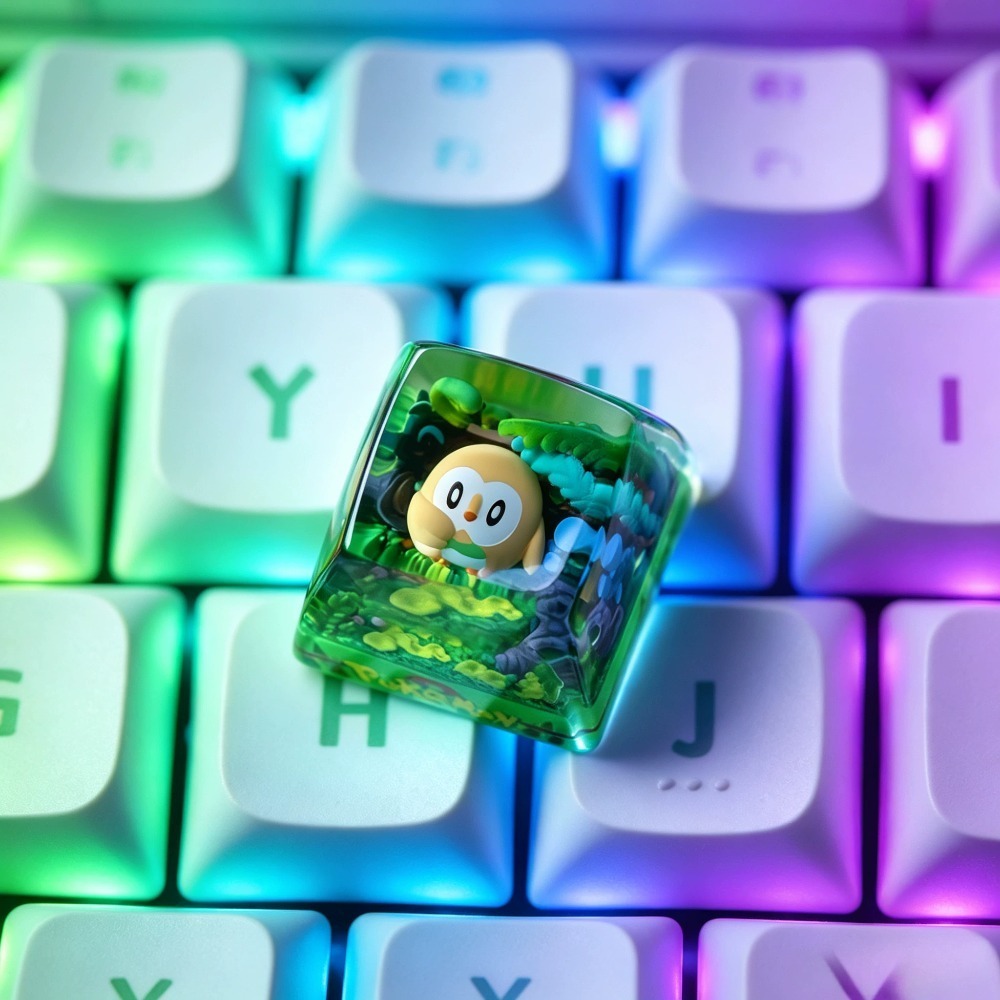Gaming Accessories To Gift - Clavier Pokémon ‌ Rowlet ‌ Clavier