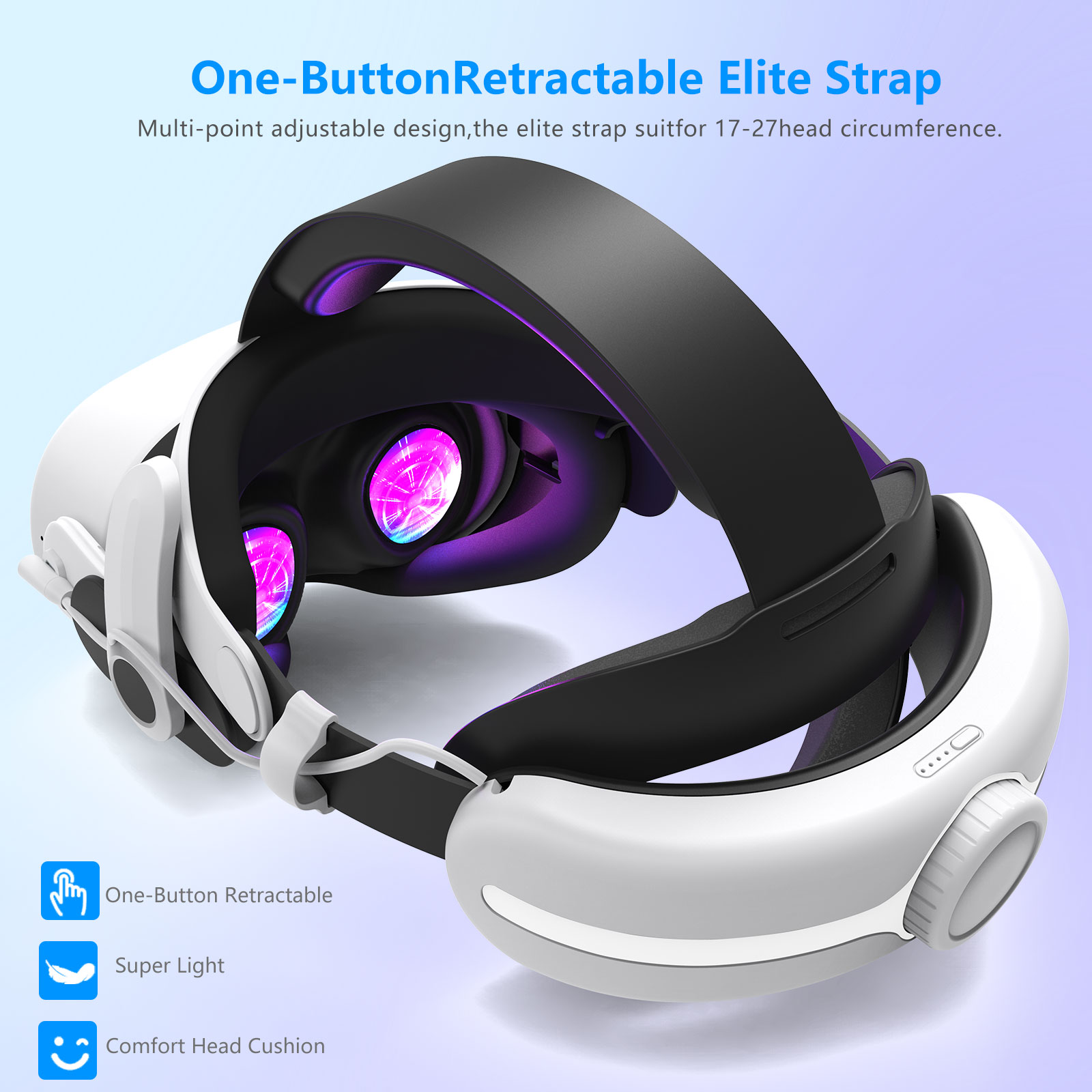 Sangle de tête réglable avec c - Gaming Accessories Headset avis et prix