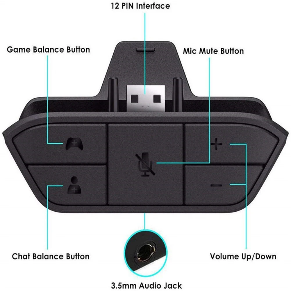 Adaptateur de casque stéréo po - Gaming Accessories Headset avis et prix