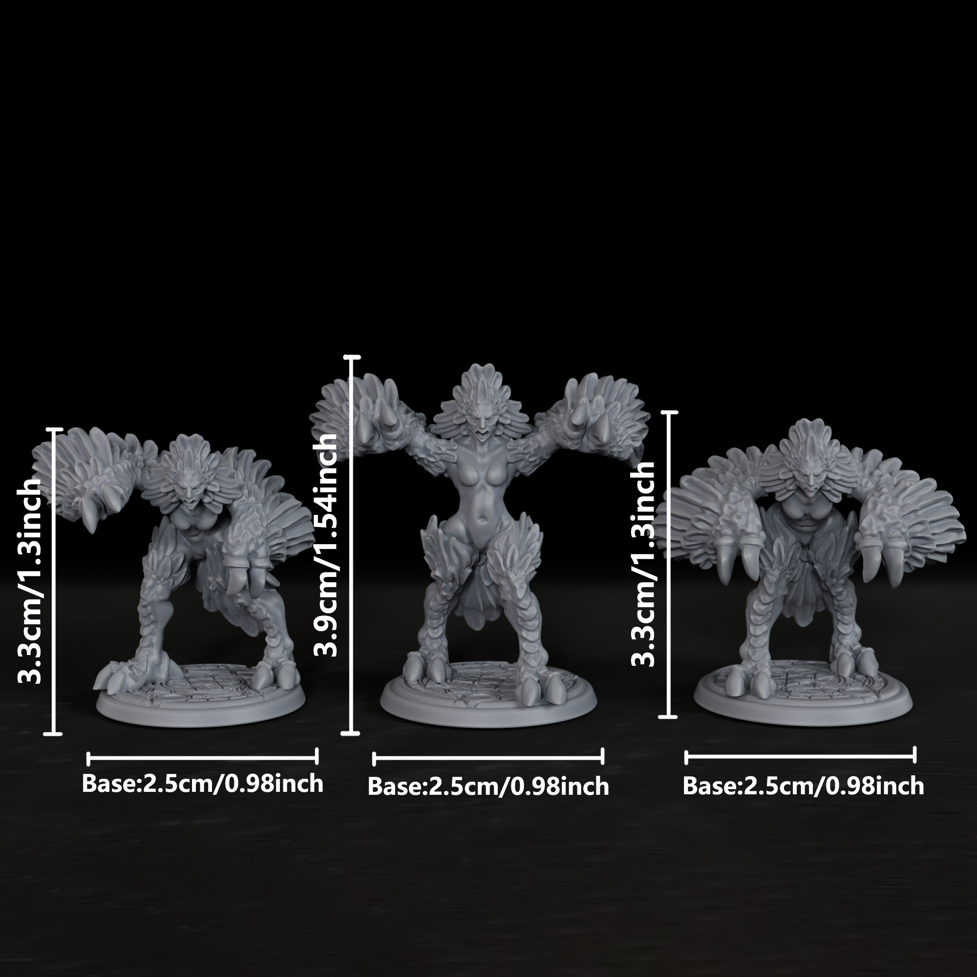 Miniature RPG Harpies - Cadeau - Gaming Handheld Accessories avis et prix