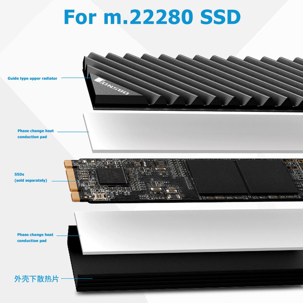Dissipateur thermique en alumi - M2 Heatsink Cooler avis et prix