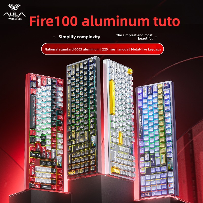 AULA FIRE 100 clavier mécaniqu - Gaming Accessories For Free Fire avis et prix