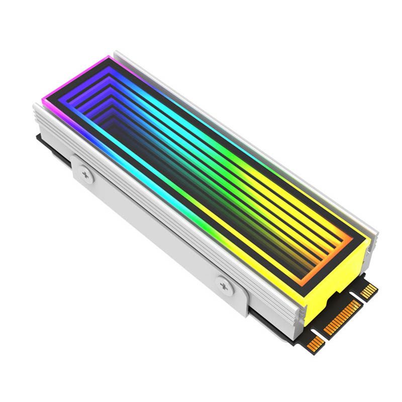 Radiateur SSD M2 2280 PC RGB,  - M2 Heatsink Cooler avis et prix