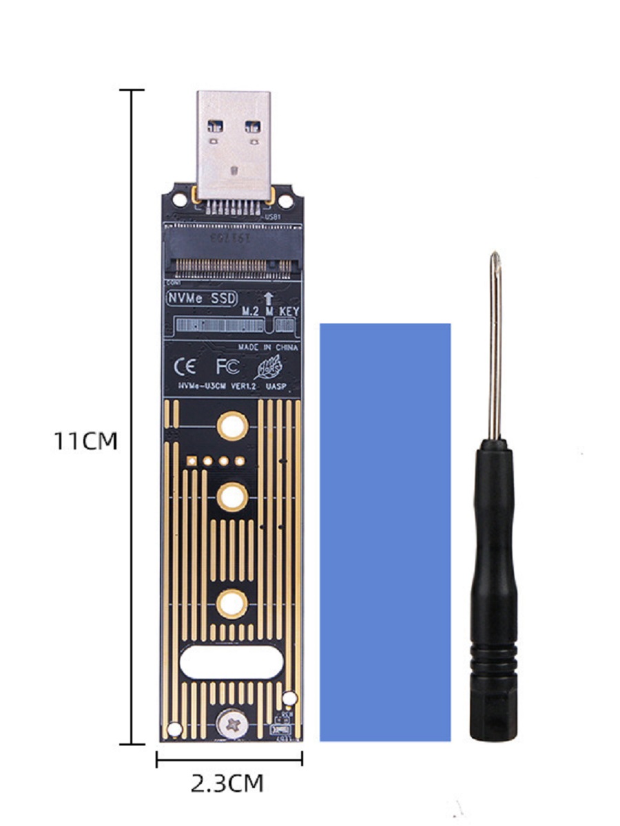 Boîtier SSD M2 NVMe 10Gbps PCI - M2 Heatsink Cooler avis et prix