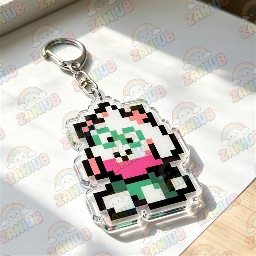 Porte-clés Figurines Pixel Del - Gaming Accessories Anime avis et prix