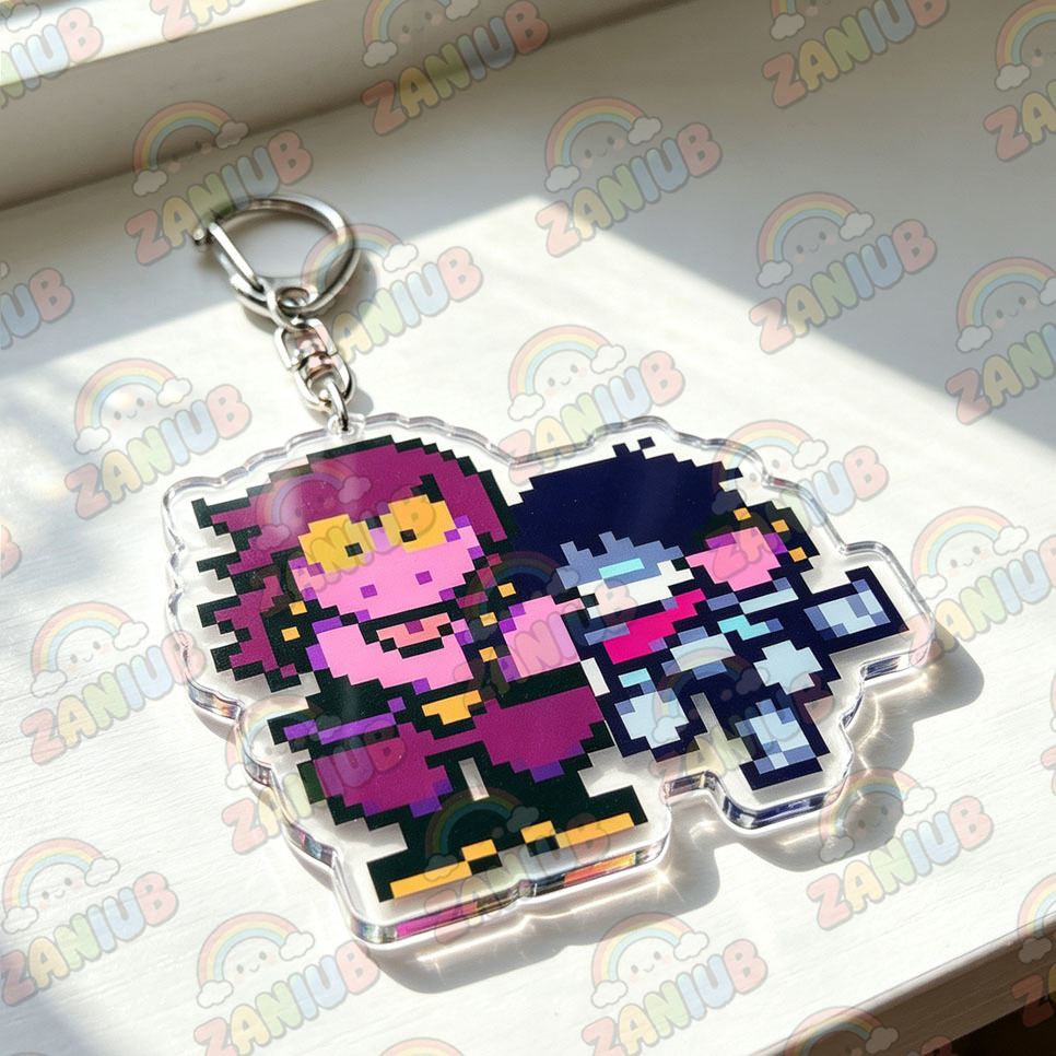 Porte-clés Figurines Pixel Del - Gaming Accessories Anime avis et prix